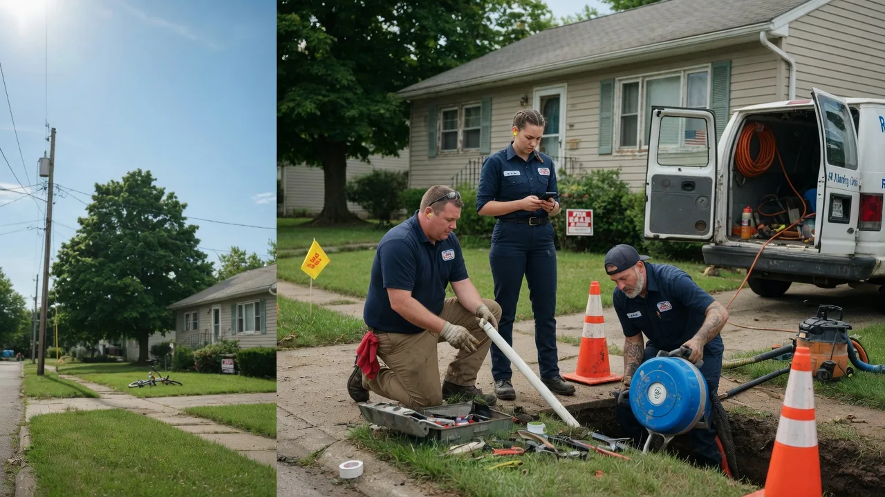 Sewer Line Repair in Leland, IL near me